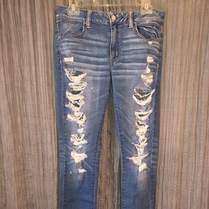 American Eagle: Super Super Stretch Jeggings sz 10